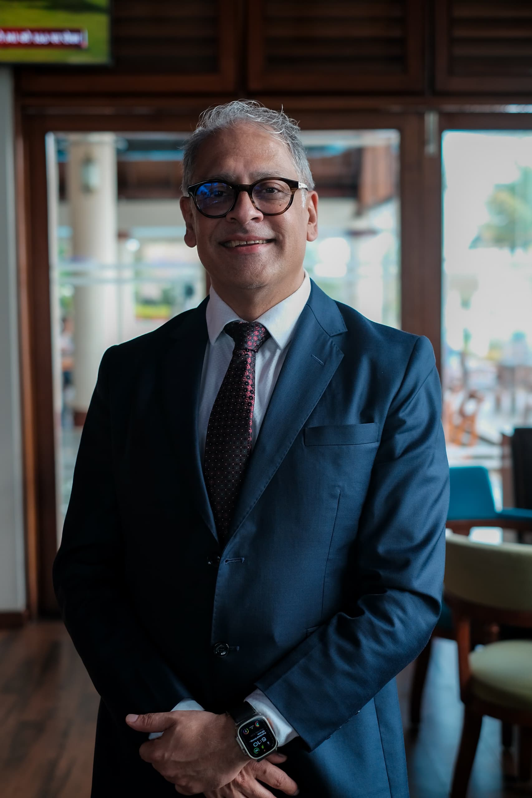 Dr. Godbole — professional portrait